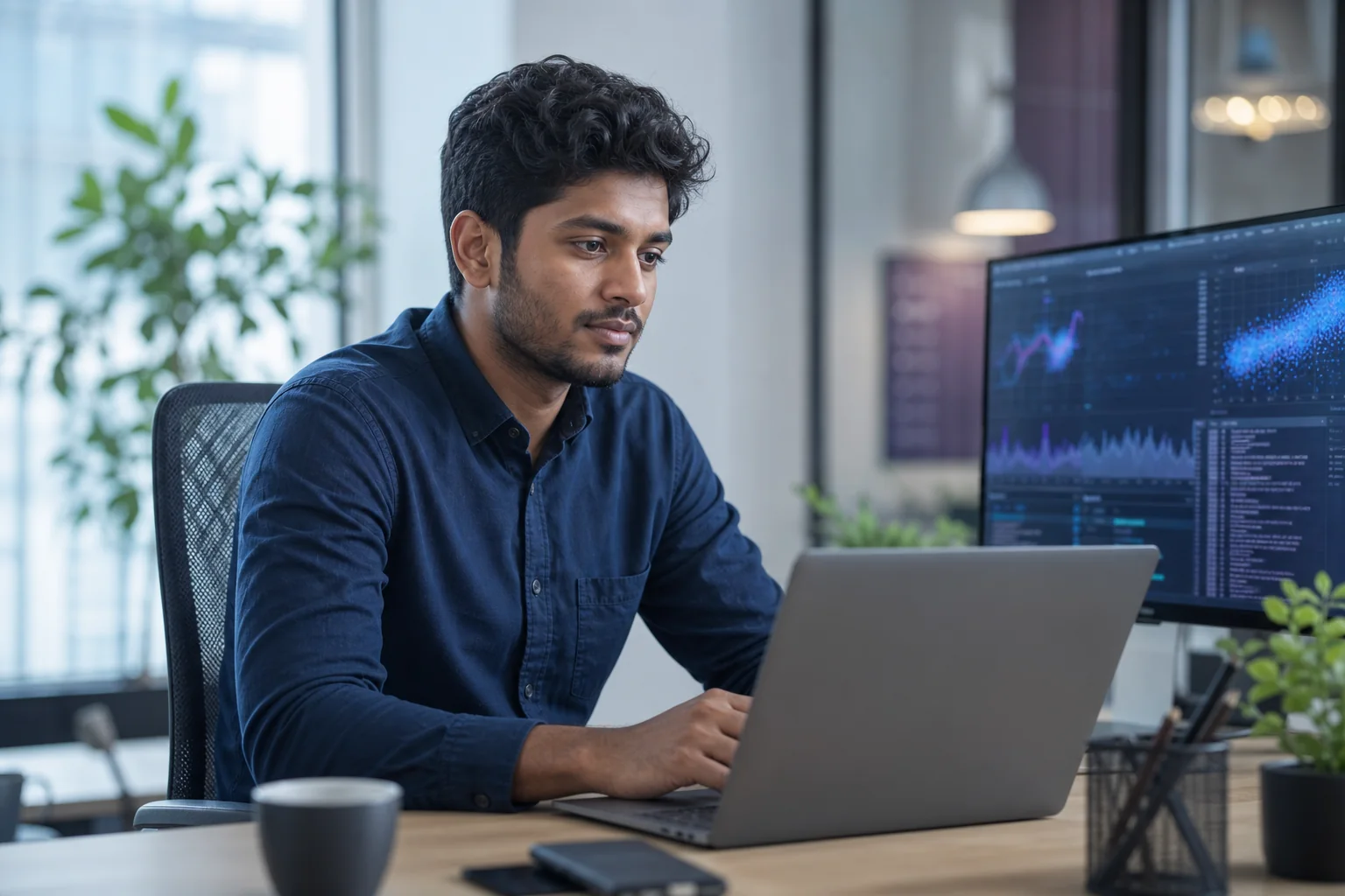 Sri Lankan AI and machine learning engineer evaluating an intelligent system