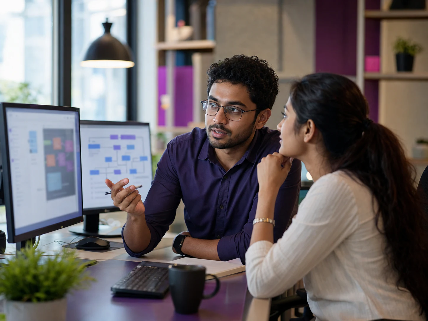 Software Engineer working in a professional setting
